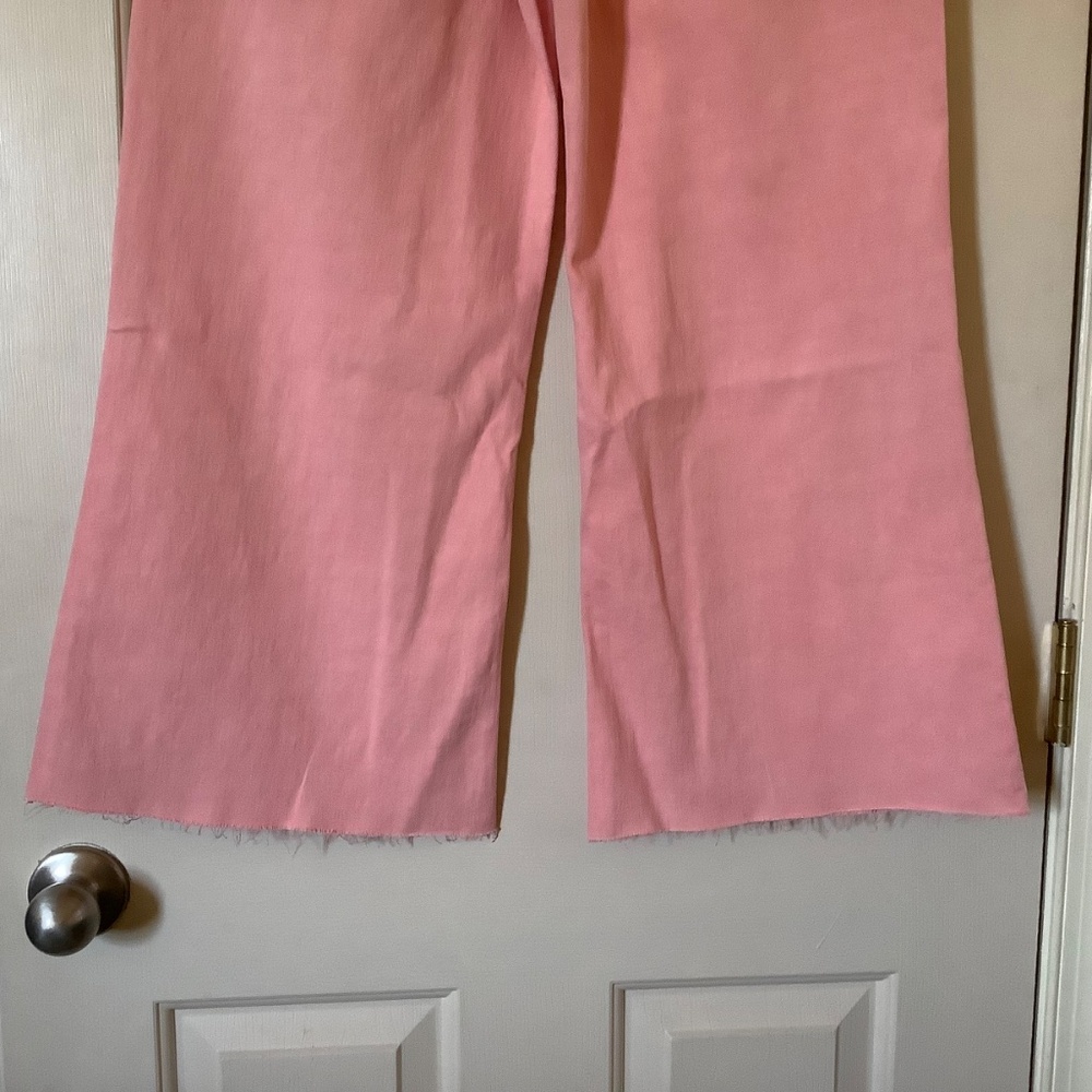 Frank & Eileen Galway Wide Leg Cropped Jeans Taffy SZ 32/12 - Picture 5 of 15